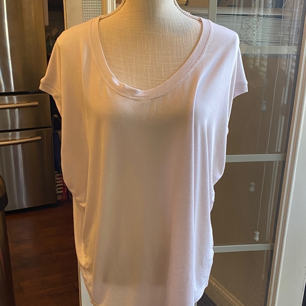 Athleta Classic off white/cream light pink?  Women's Top